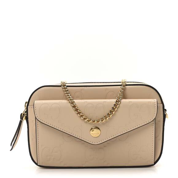 Gucci Calfskin Gg Super Mini Debossed #241307G11B